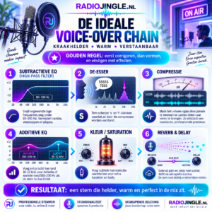 Adobe Audition handleiding: professionele voice-over chain